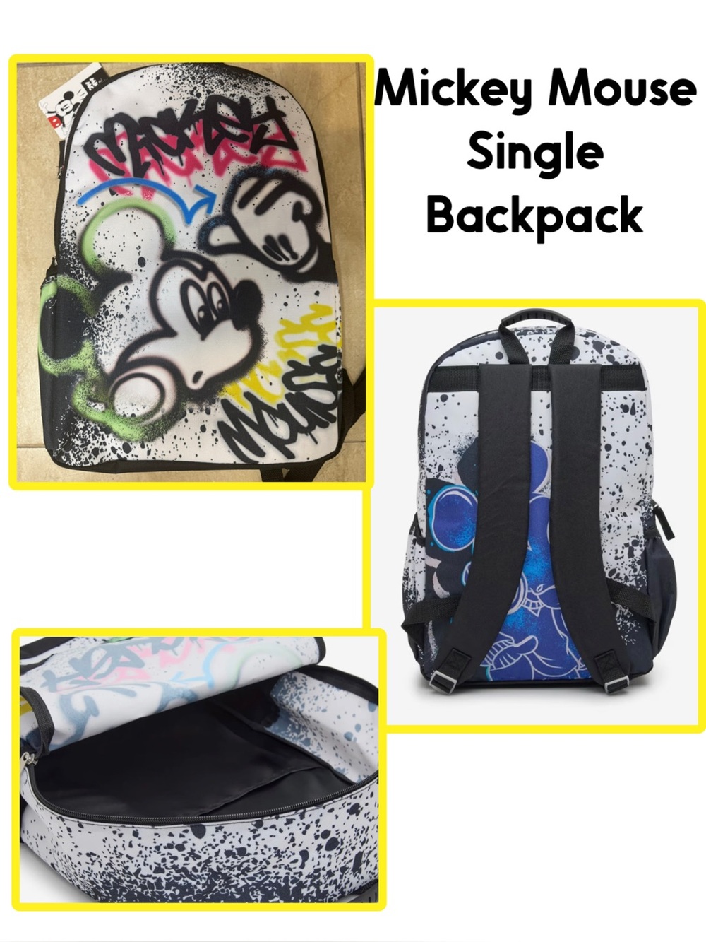 Bioworld Mickey Mouse Backpack